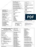 OpenGL Shading Language (GLSL) Quick Reference Guide