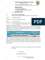 Informe N°157 Conformidad de Pago Asistente Tecnico Mayo