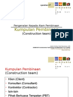 KKSB1273 Teknologi Binaan Dan Bahan 01 1112 - 01 Kumpulan Pembinaan