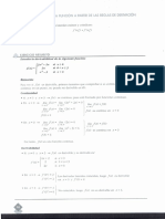 Derivabilidad de una función a partir de las reglas de derivacion