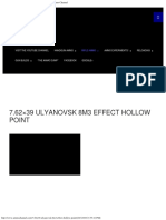 7.62×39 Ulyanovsk 8M3 Effect Hollow Point _ The Ammo Channel