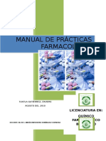 MANUAL de PRACTICAS FARMACOLOGIA Modificacion Al Coeficiente de Reparto