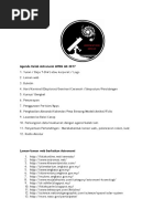 Agenda Kelab Astronomi MRSM AG 2017