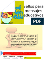 Sellos para Mensajes Educativos