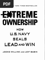 Extreme Ownership Pdf Leadership Leadership Mentoring