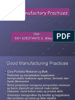 Good Manufactory Practices (GMP)