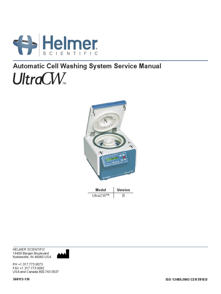 UltraCW Service Manual PDF Power Supply Washing Machine