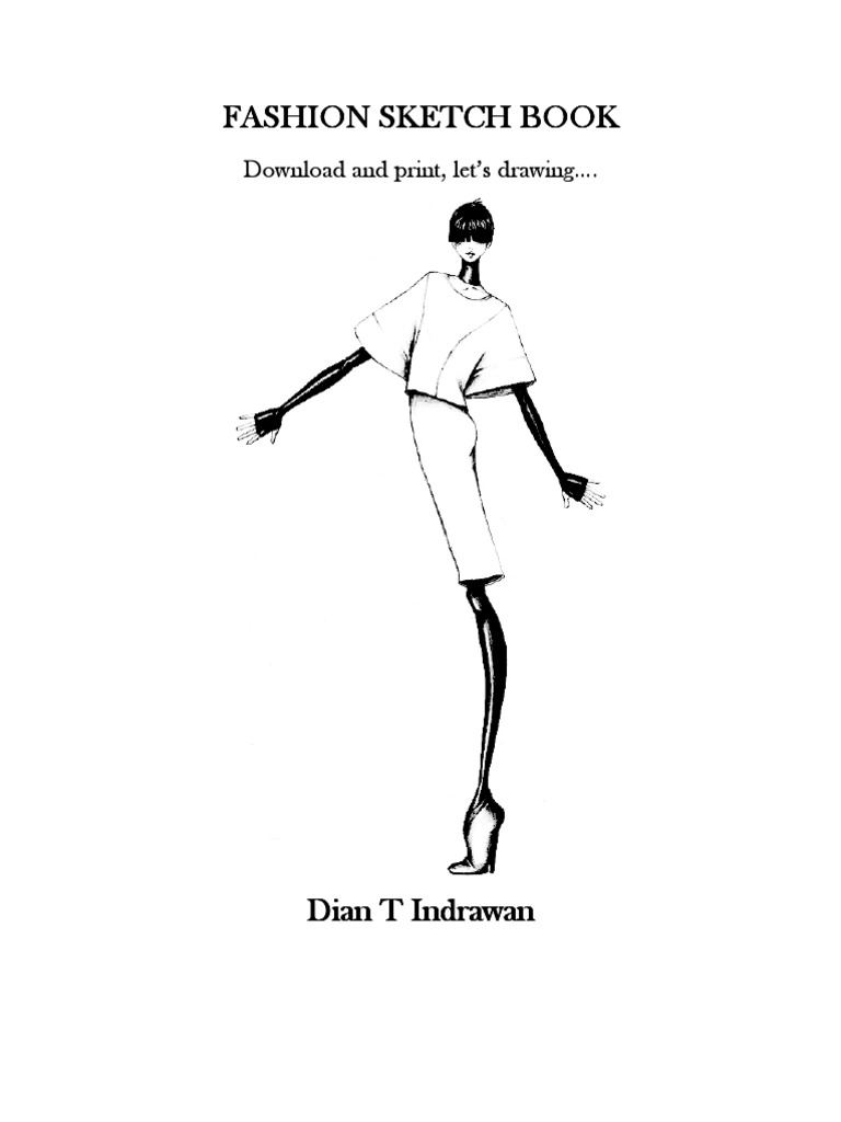Fashion Sketch Book | Fashion | Books