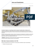 Substation Main Functions and Classification