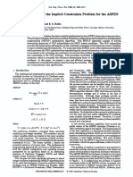 Efficient Handling of the Implicit Constraints Problem for the ASPEN MINLP Synthesizer - Diwekar1993