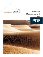 Actix Radioplan Generic Measurement Import Guide 311