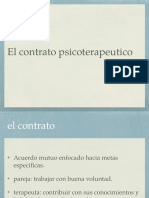 El Contrato Psicoterapeutico Pp