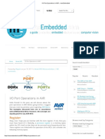 I - O Port Operations in AVR MaxEmbedded