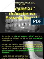 TEMA 5. Esquemas Oclusales. Protesis