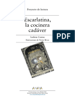 Escarlatina La Cocinera Cadáver - Guia de Lectura