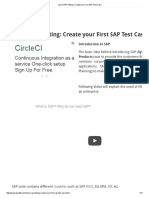 Learn SAP Testing - Create Your First SAP Test Case