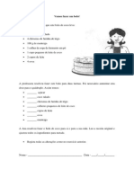 Receita de bolo_matematica 3º ano