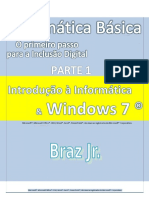 Manual de Instrução de Informática Básica Parte1 - Introdução A Informática e Windows 7