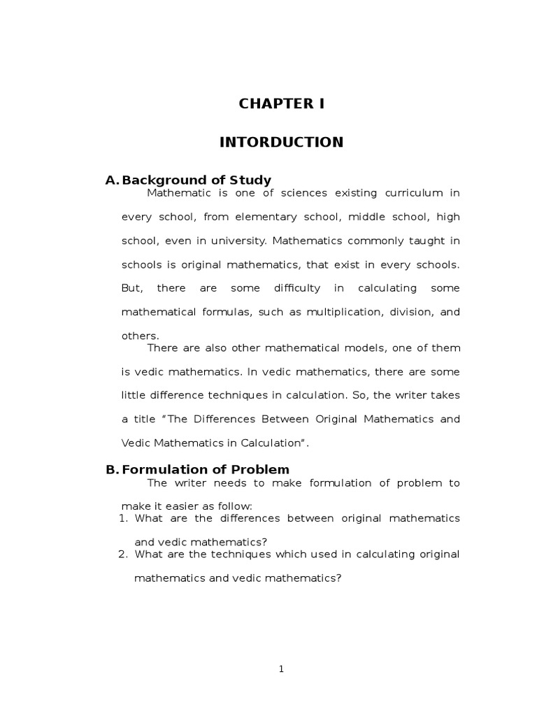 Contoh Paper Bahasa Inggris CHAPTER ONE Logic Physics