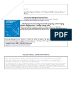 A Mixed Project-based Learning Framework Preparing and Developing Student Competencies in a French Grande Ecole