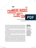 Les Pioniiers Russes de l'Art du Son - Catalogue 2010 Cité de la Musique