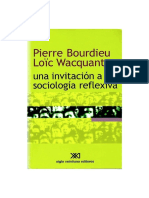 Bourdieu, Pierre y Wacquant, Loic - Una invitacion a la sociologia reflexiva.pdf