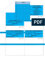 BLOK 22 - Community Medicine: Form MISC Form MISC Hippocampus 2012