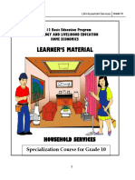 LM - Household Services G10