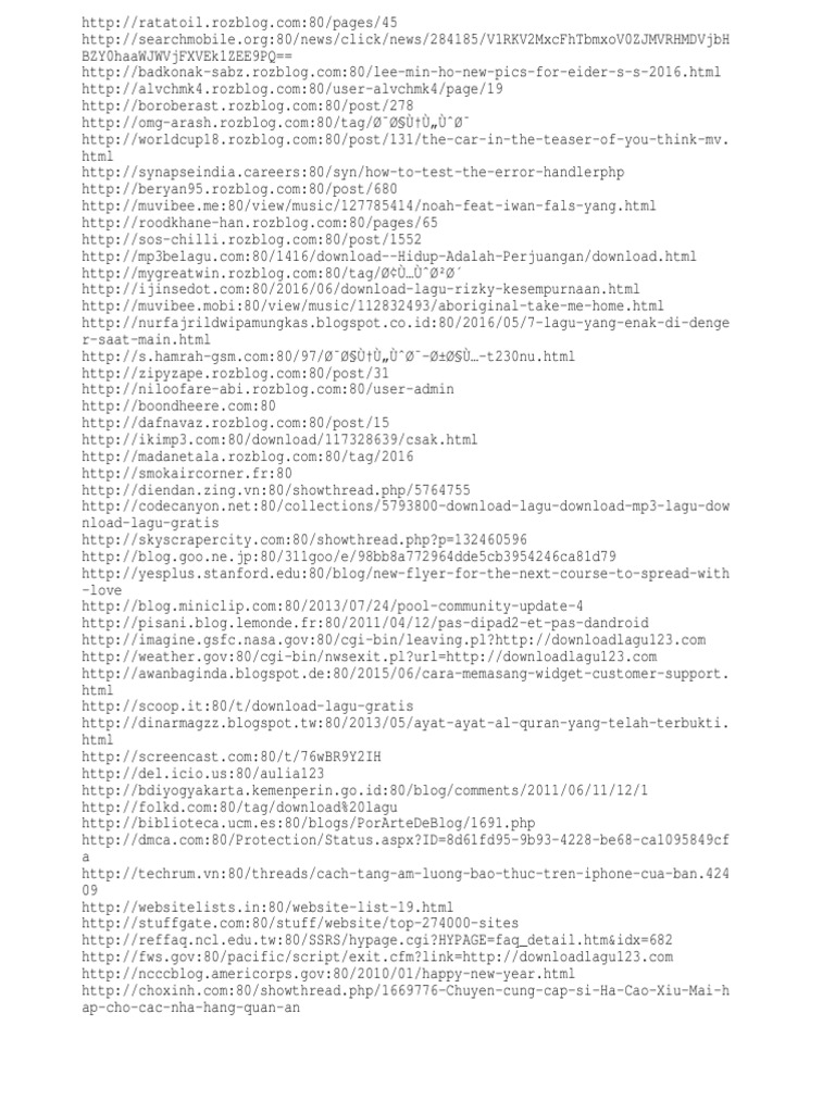 List Backlinks | PDF