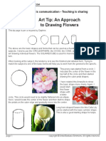 An Approach To Drawing Flowers