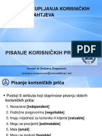 Pisanje Korisnickih Prica