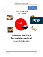 Gastronomía Japonesa