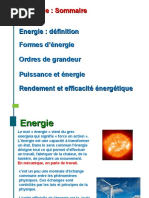 3 Notion d Energie