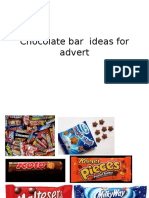 2 Chocolate Bar Ideas For Advert