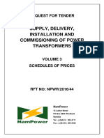 NPWR201644 - Volume 3 - Schedules of Prices