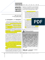 FLORES OCHOA, Rafael, Autorregulacion, Metacognicion y Evaluación PDF