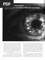 Entheogenic Education, Psychedelics as Tools of Wonder and Awe