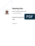 Marketing Strategy Plan for Student Counseling & Guidance Center