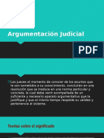 Argumentación Judicial