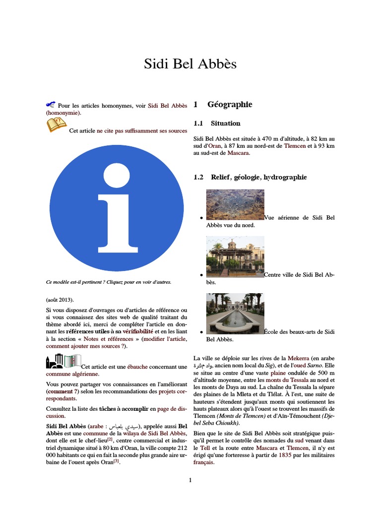Sidi Bel Abbès Wiki