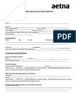 BH TRR Sample Treatment Forms
