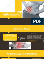 Abdomen Agudo Inflamatorio: Apendicitis