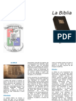 Brochure La Biblia