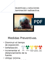 Medidas Preventivas y Soluciones para La Contaminación Radioactiva