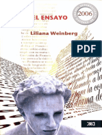 WEINBERG, Liliana - Pensar El Ensayo