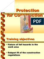 Fall Protection (Construction)