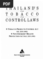 Download Thai Tobacco Control Laws by Indonesia Tobacco SN33814457 doc pdf