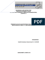 IFD Gerardo Castillo CEUJAP Plan Estrategico 2012 13 Montacargas El Iman PDF