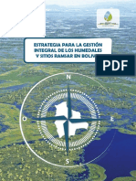 Estrategia para La Gestión Integral de Los Humedales y Sitios Ramsar en Bolivia