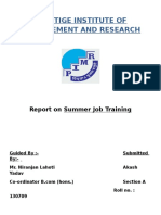 Job Training Report-1